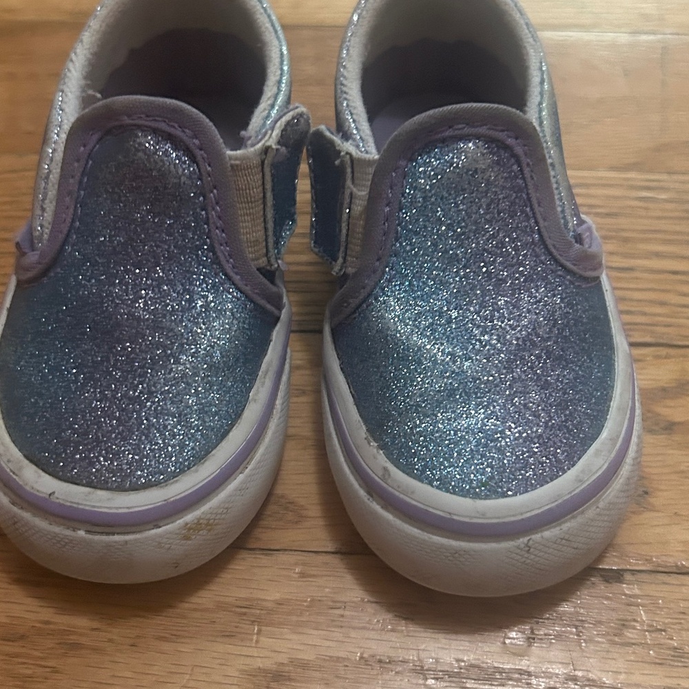 Vans Blue & purple sparkling